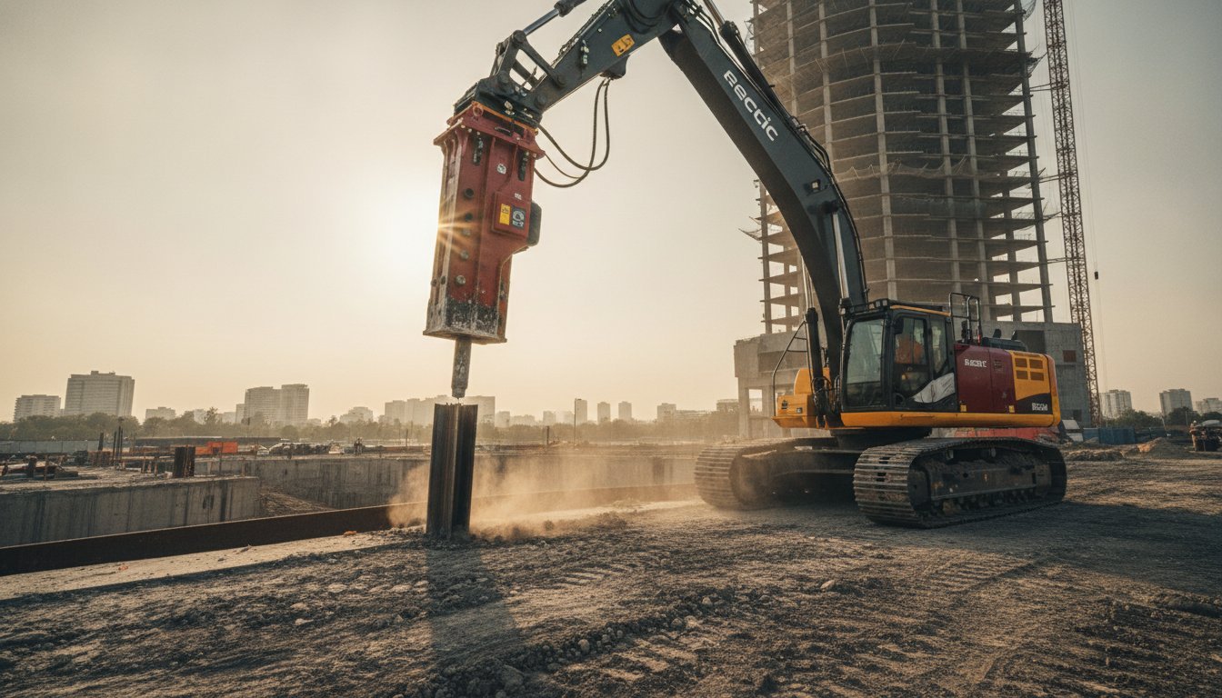 Martillo vibratorio eléctrico industrial: Guía técnica y comparativa 2026