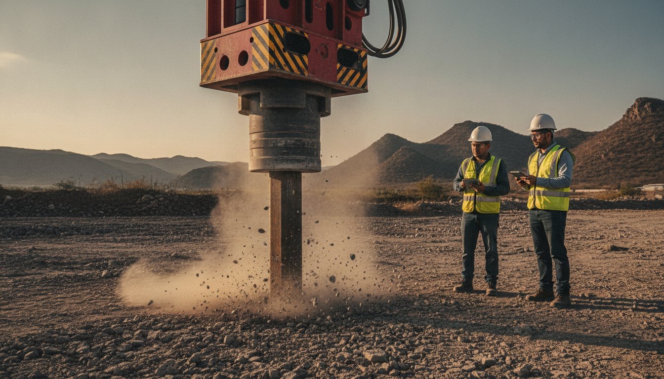 Técnicas de hincado para perfiles metálicos en suelos difíciles: Guía de Ingeniería 2026