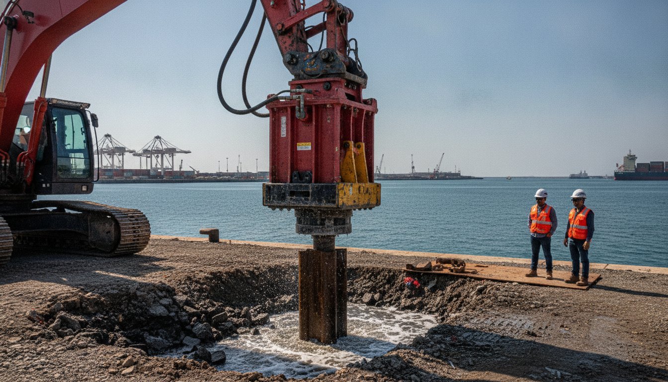 Vibrohincadores para Proyectos Hidráulicos: Guía Técnica de Cimentación en México